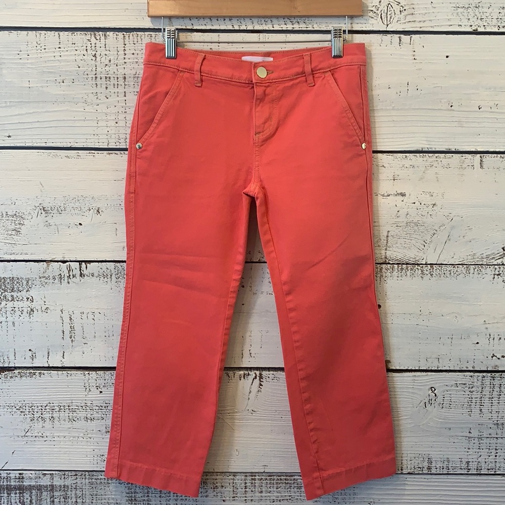 Women’s pink Loft straight crop pants size 25 (0)